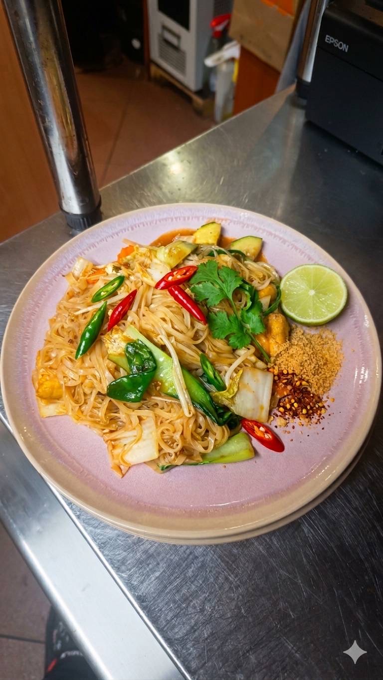 Thailändisches Curry mit Gemüse